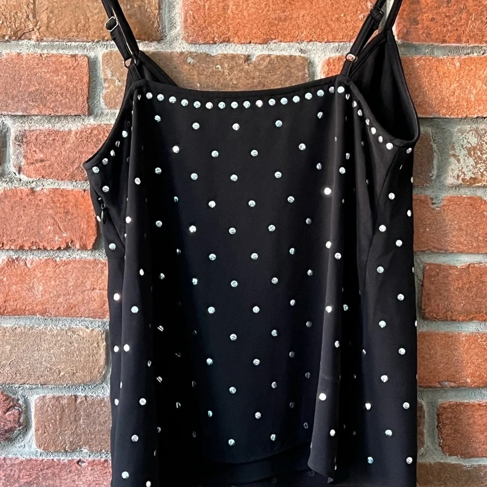 Michael Kors - studded Georgette Camisole - Picture 3 of 5
